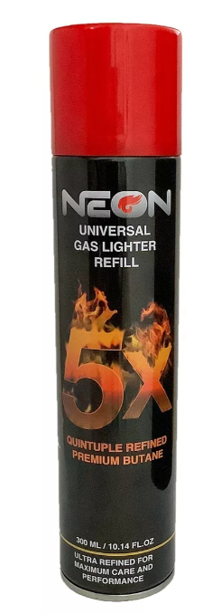 Gas Neon (Butano) 5x 300 Ml
