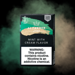 Tabaco para shisha Al-Fakher menta crema / mint cream original 50g – sabor suave y refrescante
