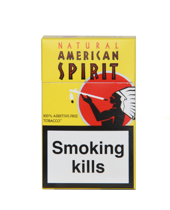 Cajetilla de 20 cigarros American spirit  (Amarillo) (Sabor Light)
