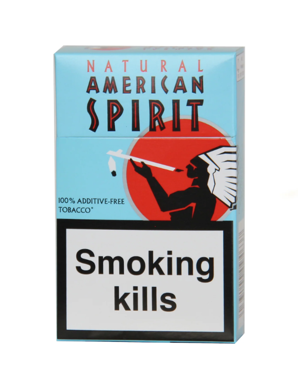 Cajetilla de 20 cigarros American spirit (Azul) (Sabor Original)