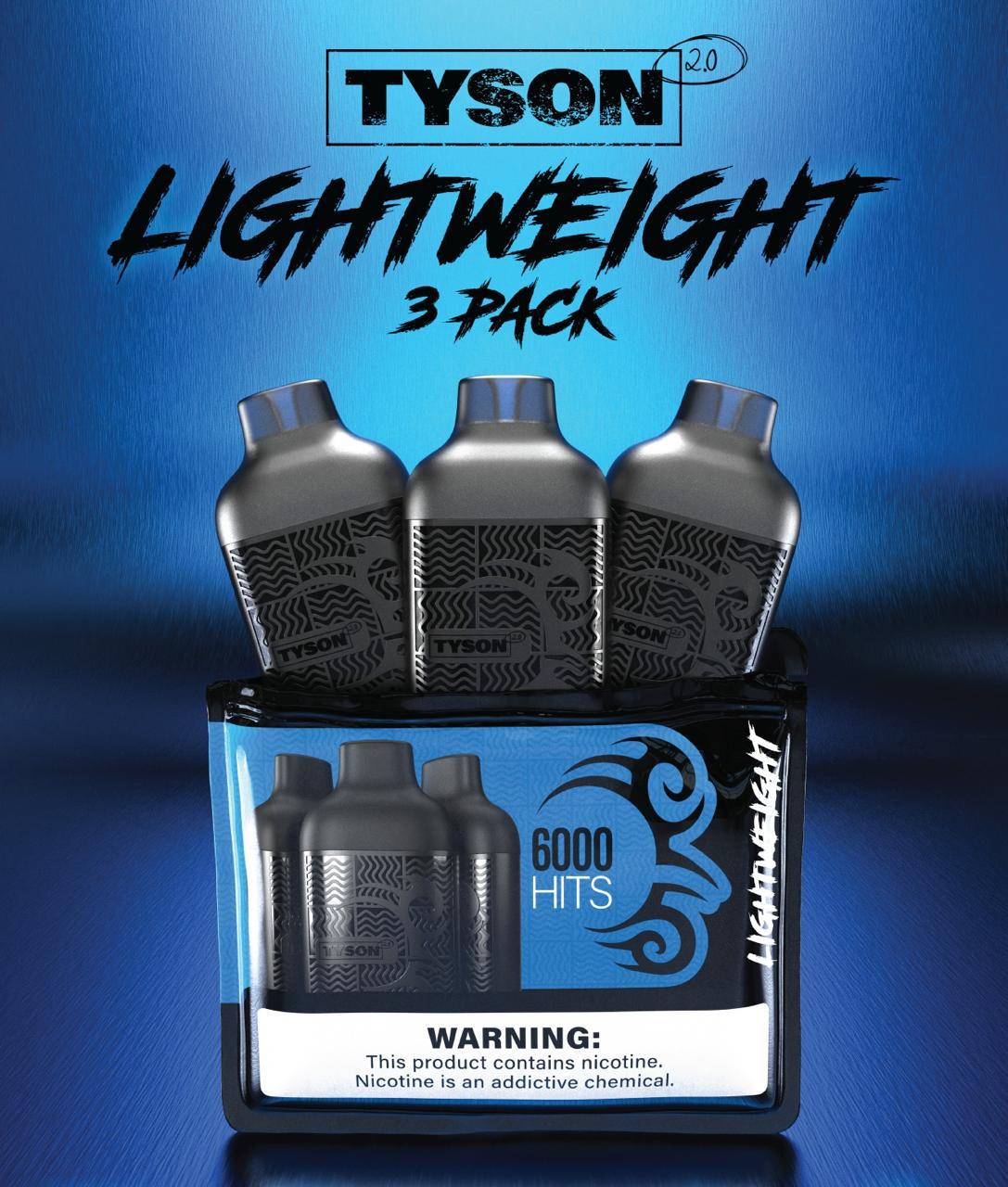 Tyson Lightweight Blue Razz – Shisha Land Mx