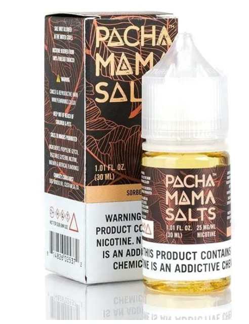 Pacha Mama Nic Salts Sorbet 50 Mg - Shisha Land Mx