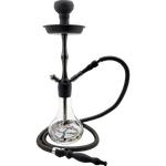 Shisha horus hose black nickel