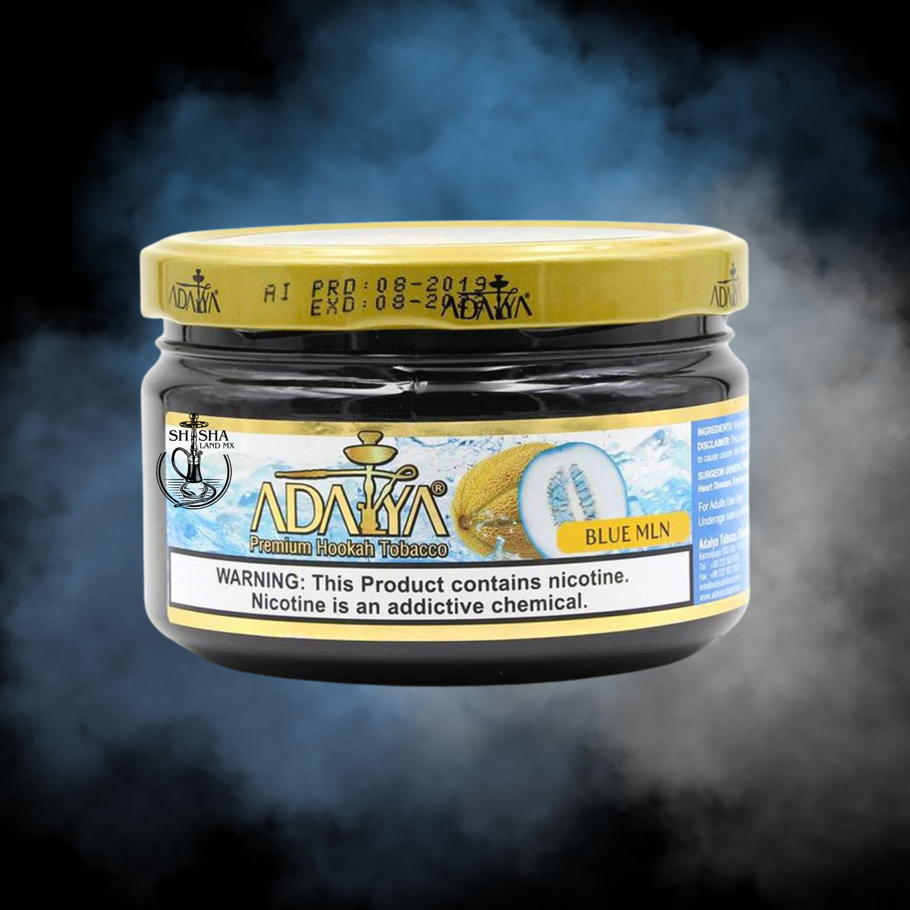 Adalya_hookah_shisha_narguila_cachimba_tabaco_melaza_blueMelon_melonazul_frutal_refrescante_Adalya_250gr