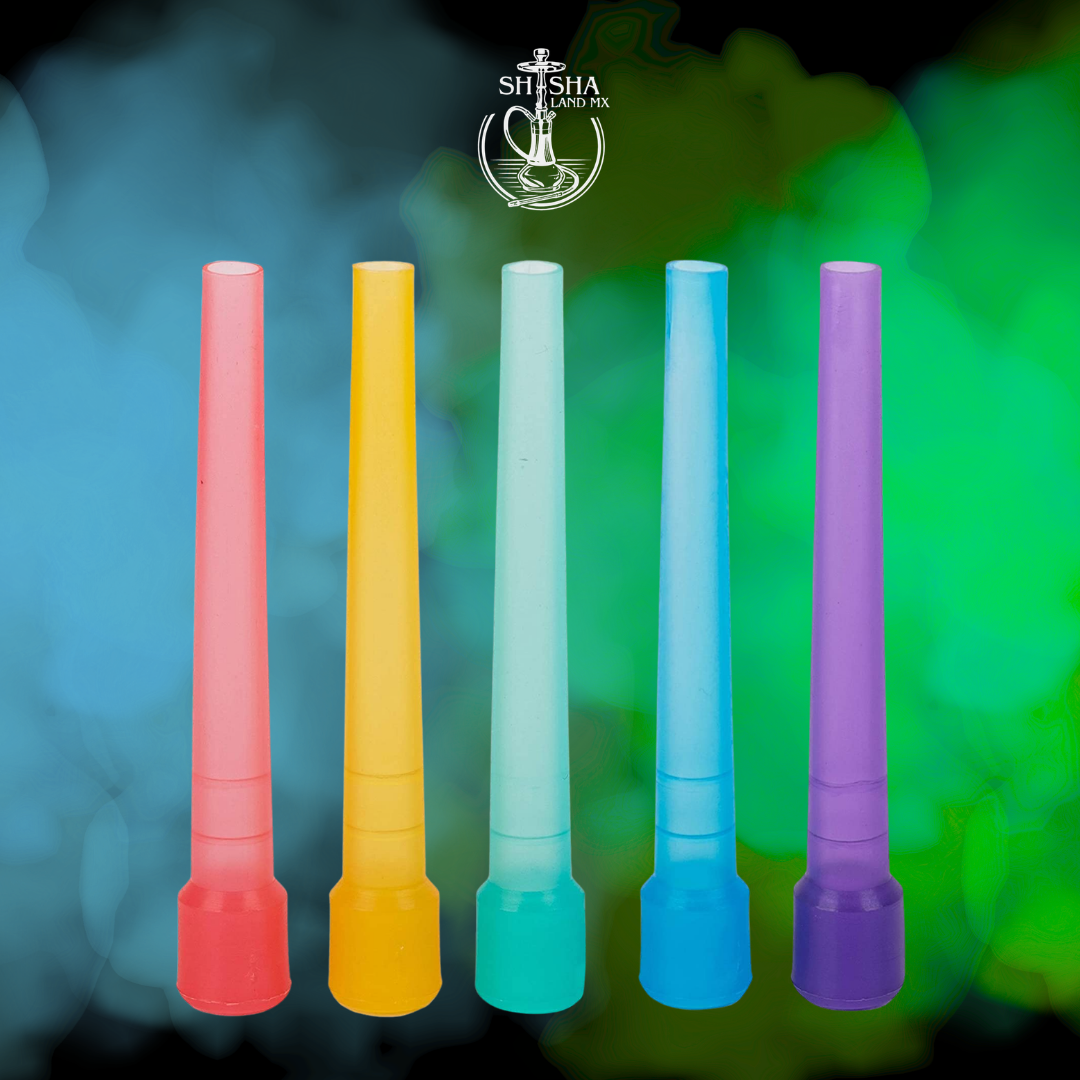 Boquillas largas por pieza desechables para shisha, cachimba, hookah y narguile