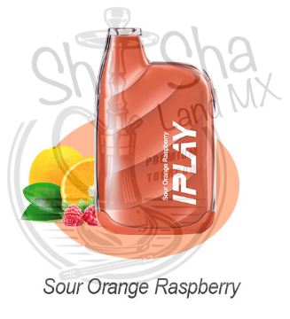 Vape Iplay X-BOX Sour Orange Raspberry