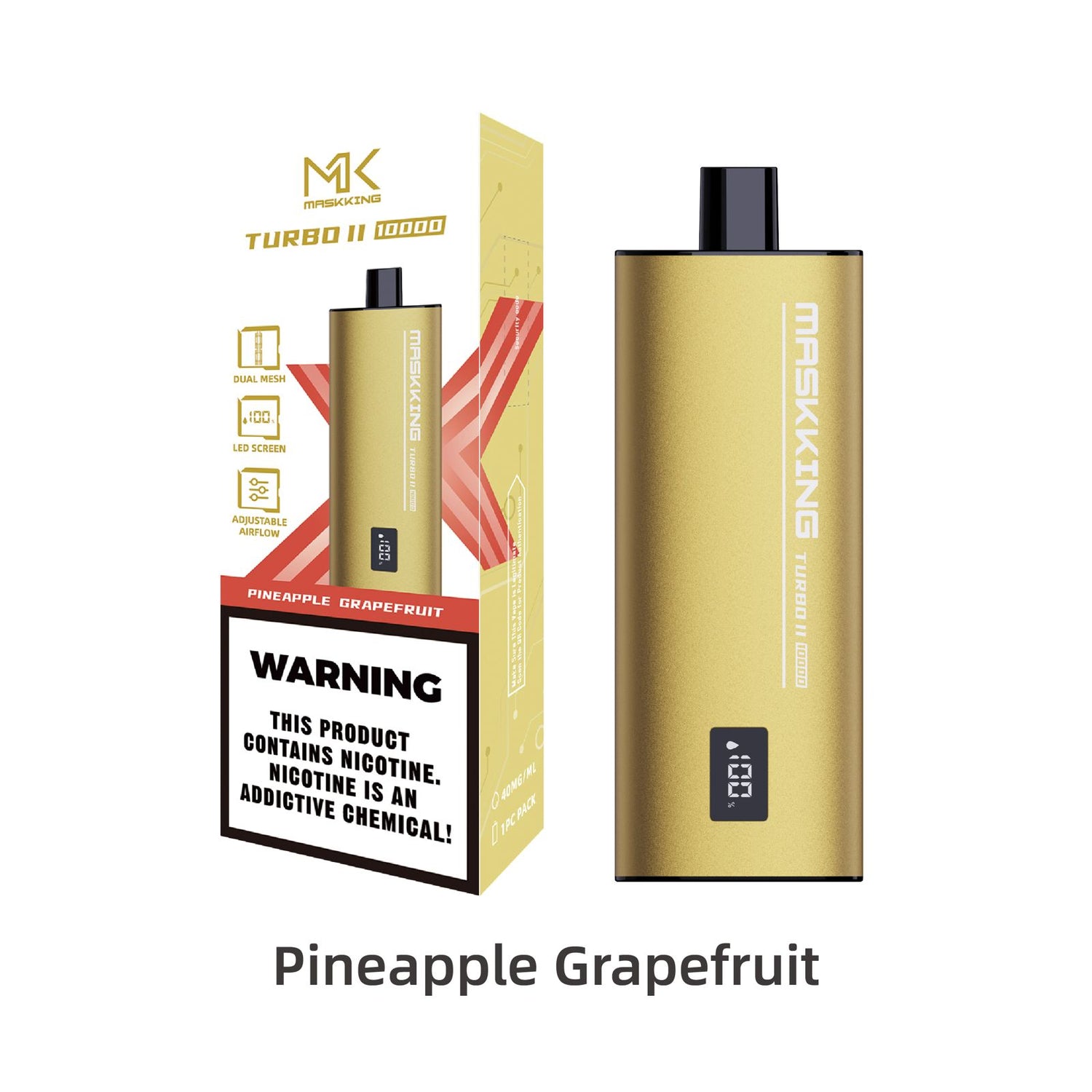 Maskking Turbo Pineapple grapefruit