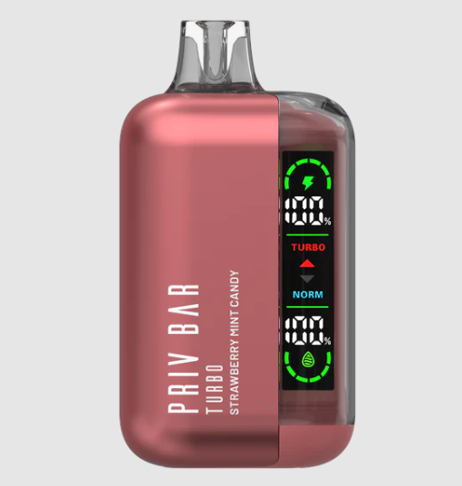 Priv bar turbo Strawberry mint candy