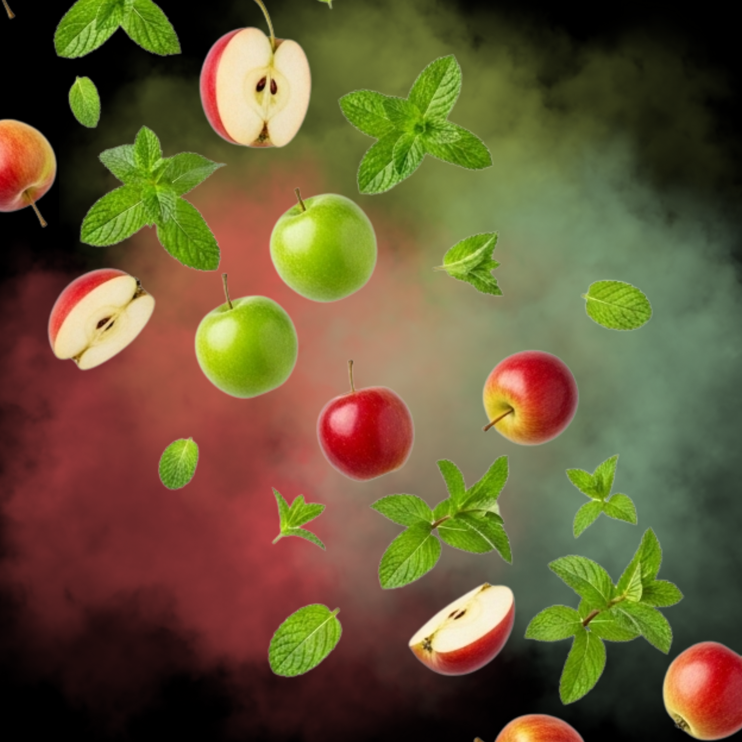 Tabaco para shisha Al-Fakher 2 manzanas menta / double apple mint original – sabor dulce, anisado y refrescante – Shisha Land Mx