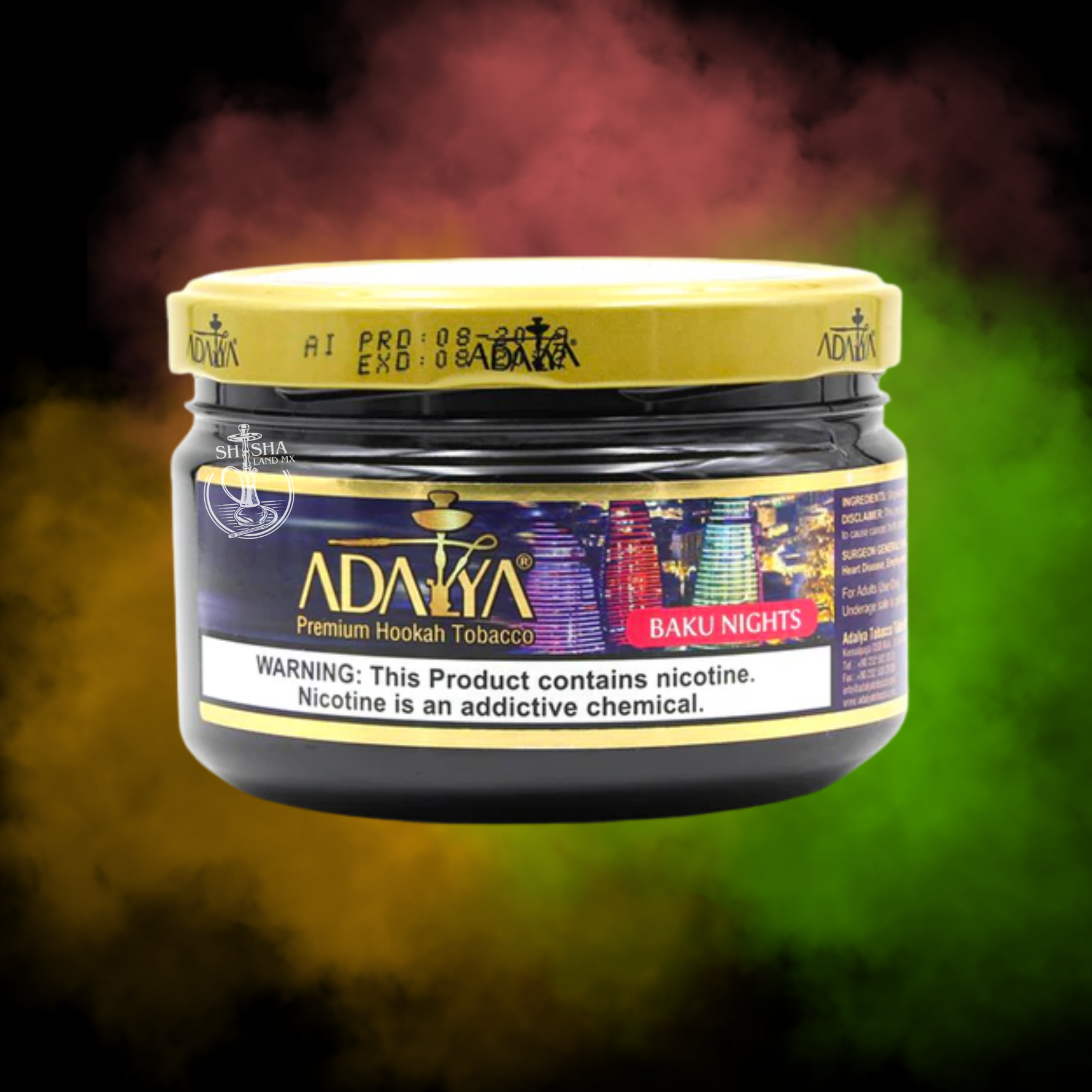 TabacoparaShishaSaborBakuNightsAdalya_hookah_shisha_narguila_cachimba_tabaco_melaza_cocteldefrutas_frutal_refrescante_exotico_Adalya_250gr