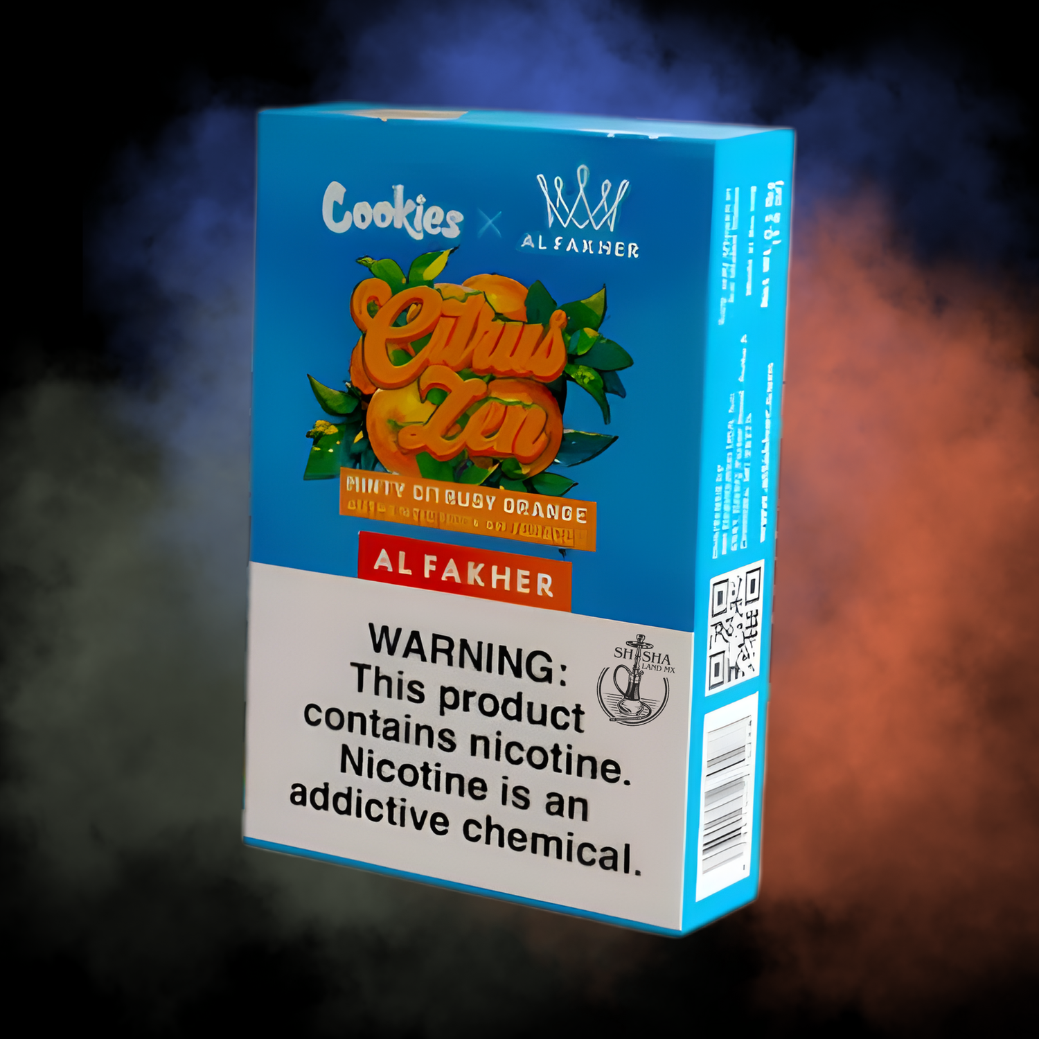 TabacoparaShishaSaborCitrusZen_CookiesxAlFakher_hookah_shisha_narguila_cachimba_tabaco_melaza_citricos_mandarina_limon_menta_cremoso_refrescante_50gr