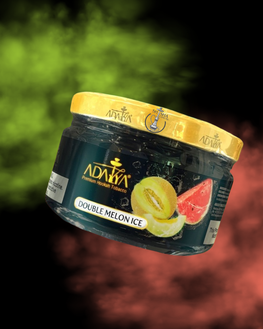 TabacoparaShishaSaborDoubleMelonIceAdalya_hookah_shisha_narguila_cachimba_tabaco_melaza_doublemelon_ice_melon_hielo_refrescante_Adalya_250gr
