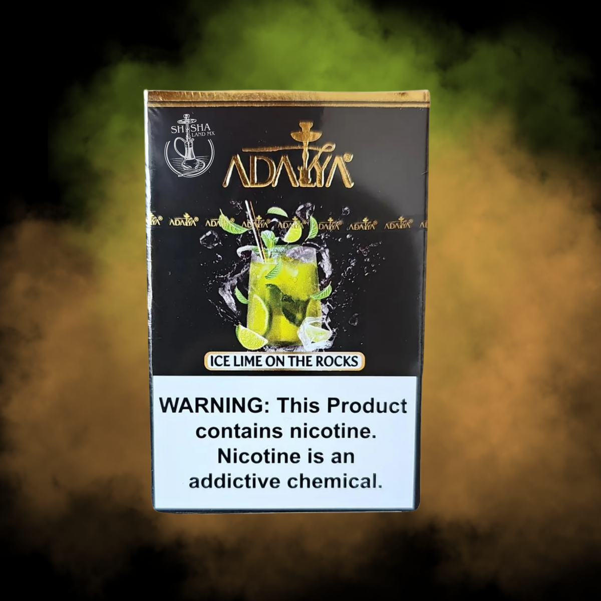 TabacoparaShishaSaborIceLimeontheRocksAdalya_hookah_shisha_narguila_cachimba_tabaco_melaza_limon_menta_ice_citrico_refrescante_Adalya_50gr