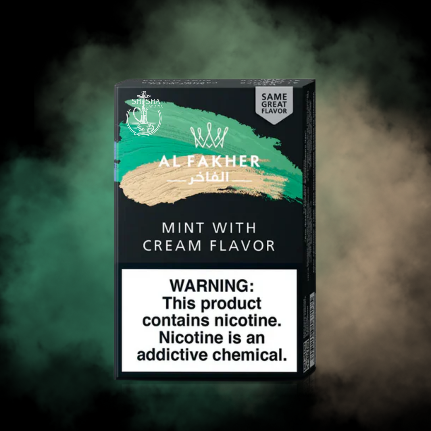 Tabaco para shisha Al-Fakher menta crema / mint cream original 50g – sabor suave y refrescante" – Shisha Land Mx