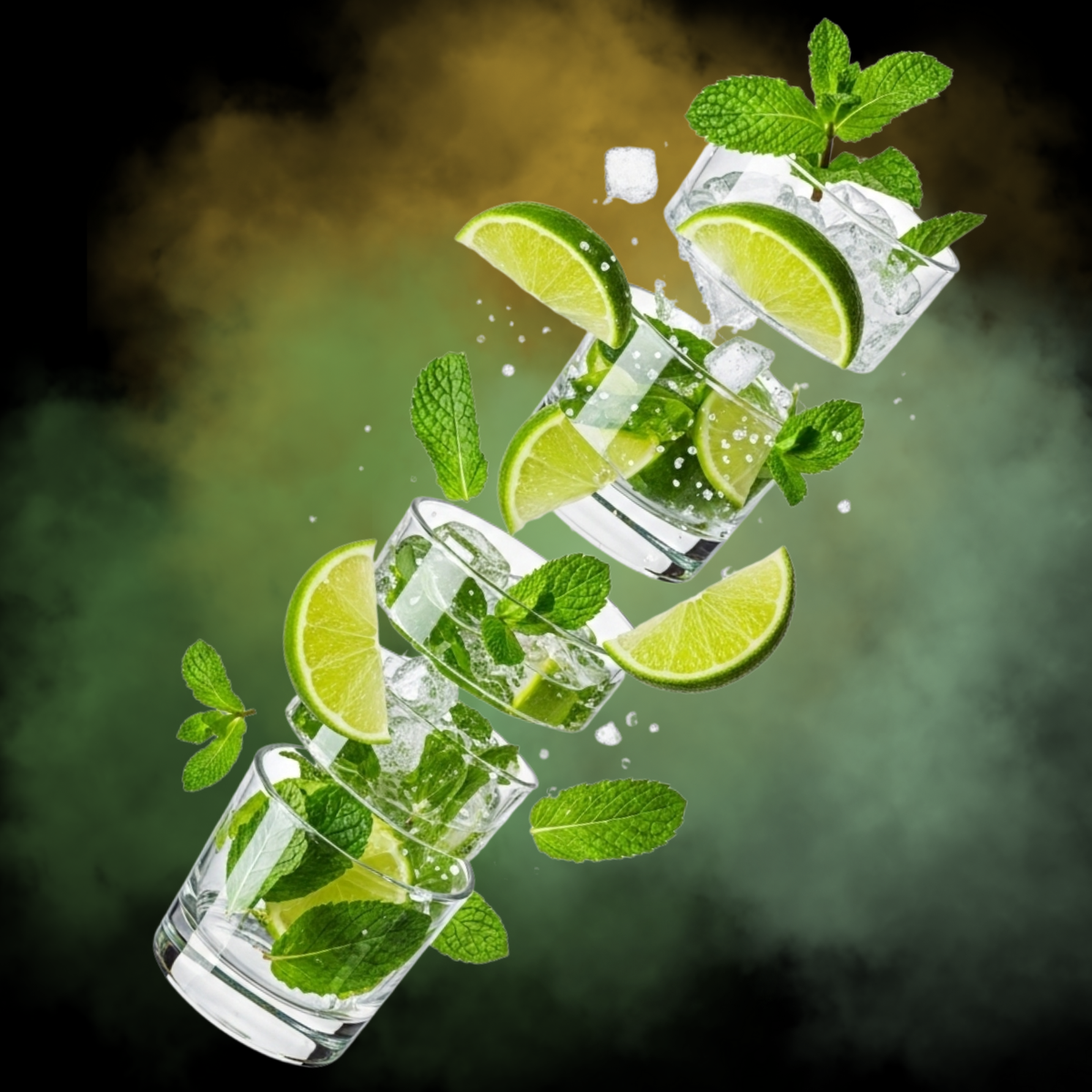 Tabaco para shisha Al-Fakher mojito original  – sabor cítrico y refrescante con menta – Shisha Land Mx