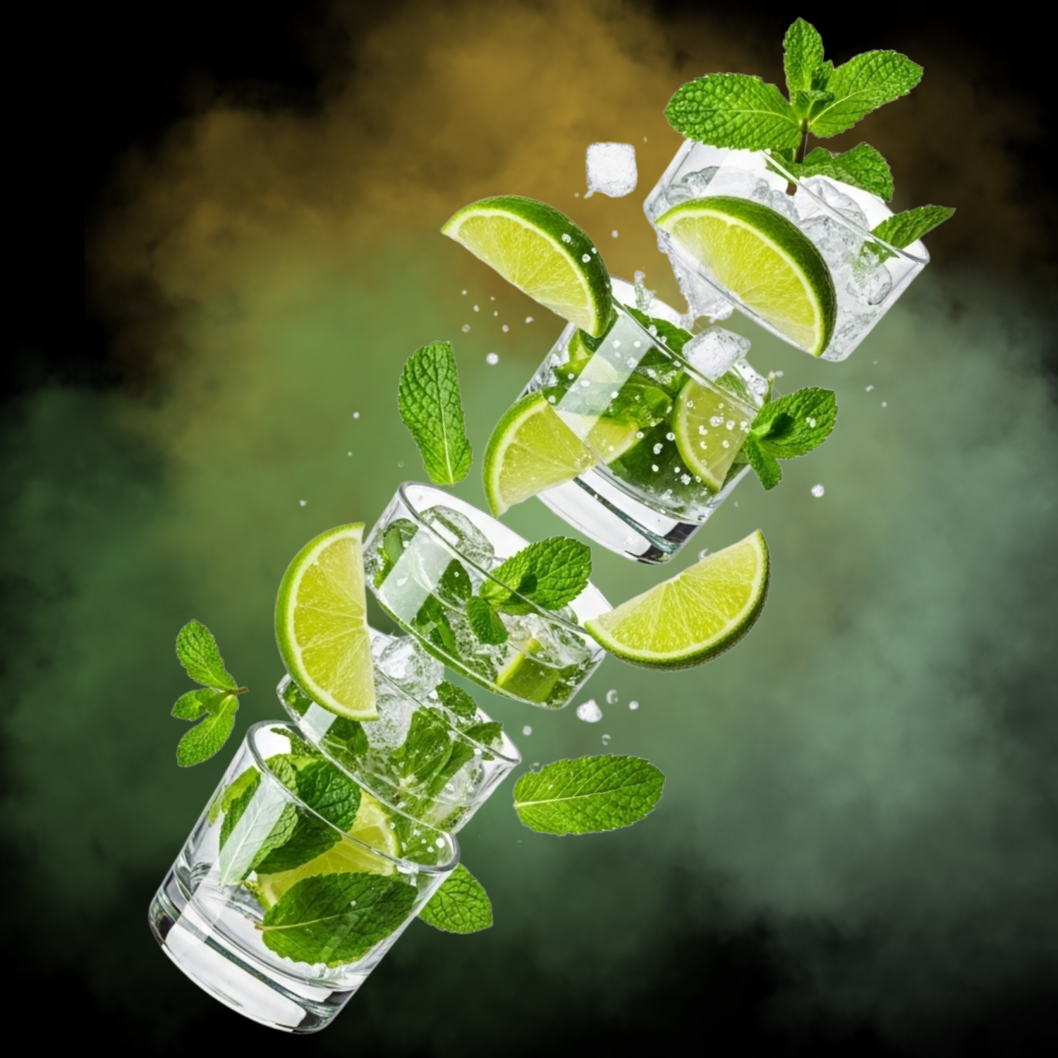 Tabaco para shisha Al-Fakher mojito original  – sabor cítrico y refrescante con menta – Shisha Land Mx