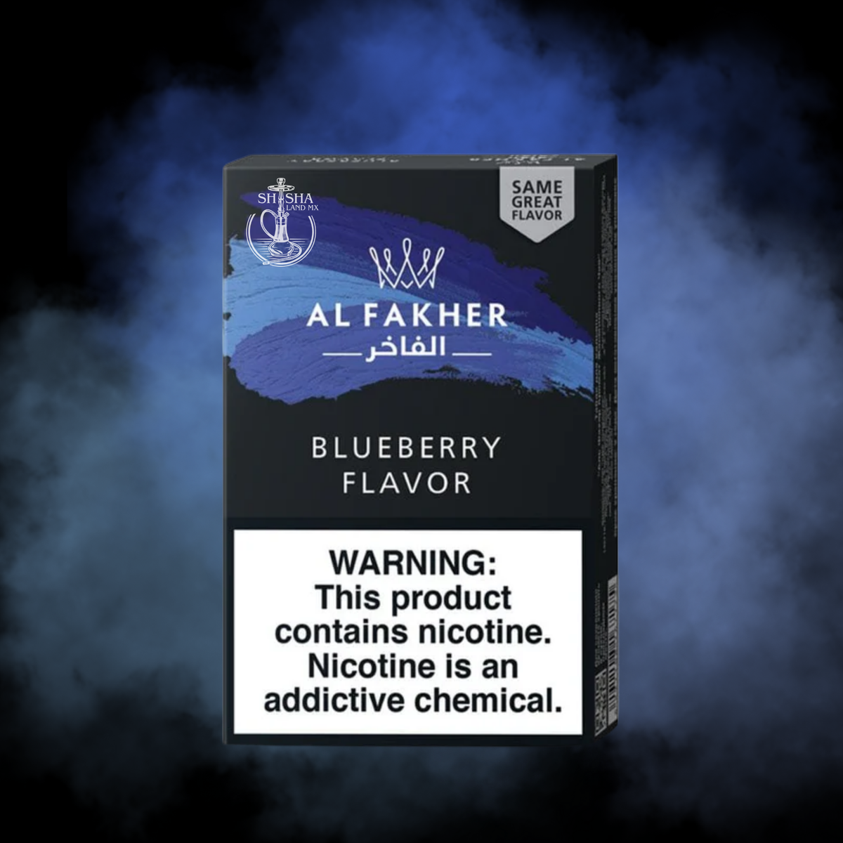 Tabaco para shisha Al-Fakher mora azul / Blueberry original 50g – sabor intenso y refrescante" - Shisha Land Mx