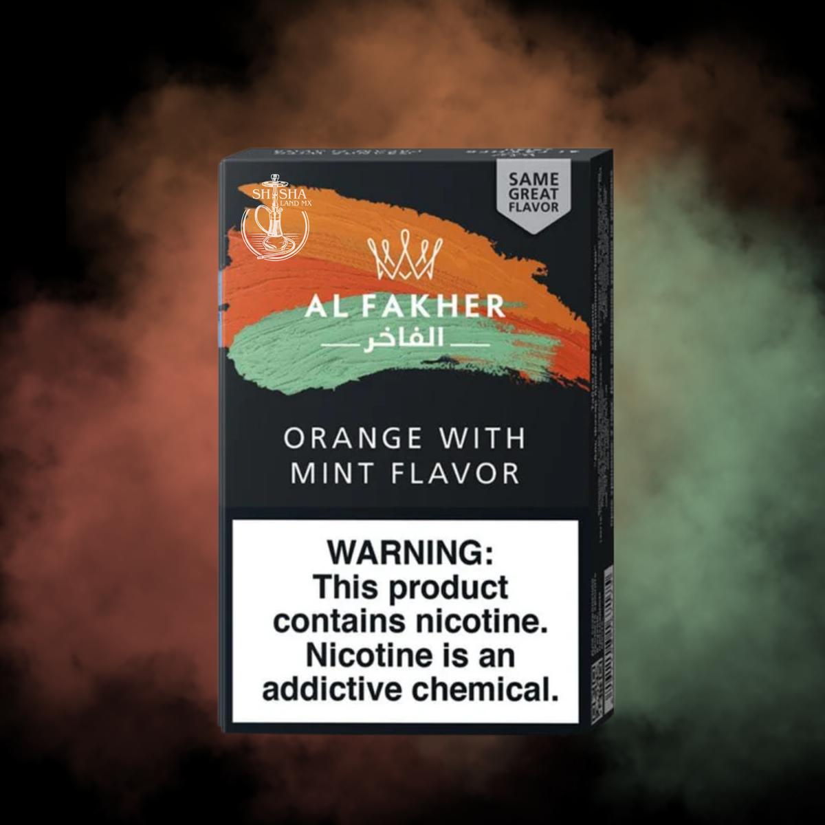Tabaco para shisha Al-Fakher naranja menta / orange mint original 50g – sabor cítrico y refrescante – Shisha Land Mx