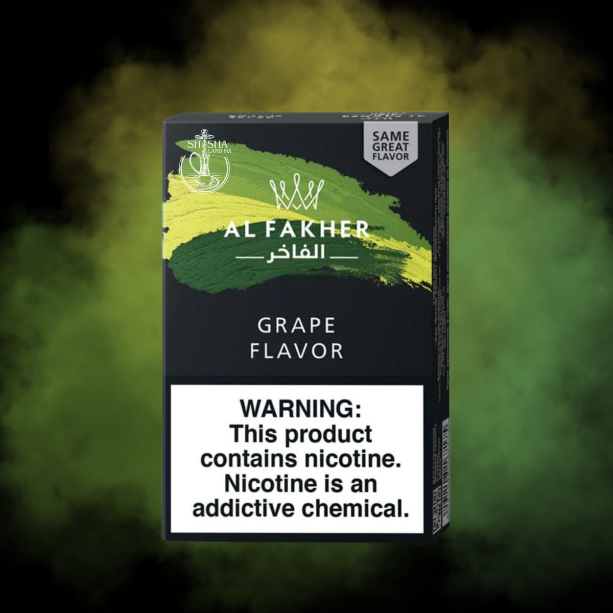 Tabaco para shisha Al-Fakher uva / grape original 50g – sabor dulce y afrutado – Shisha Land Mx