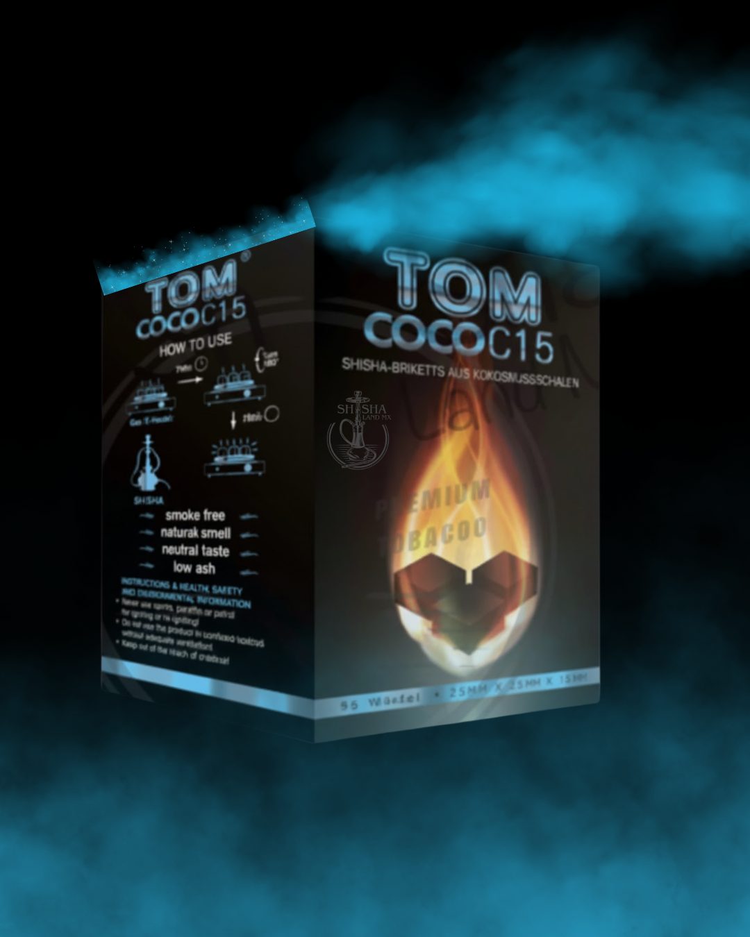 carbon-de-coco-tom-coco-blue-c15-1kg-shisha-mexico