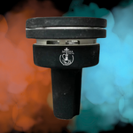 Combo de cazoleta de cristal Quasar con gestor de calor integrado para shisha, cachimba, hookah y narguile