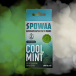 Detalle del inhalador nasal SPOWAA Cool Mint con doble boquilla para inhalación en ambas fosas nasales