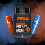 Inhalador nasal SPOWAA Energy Drink, vista frontal del empaque individual 
