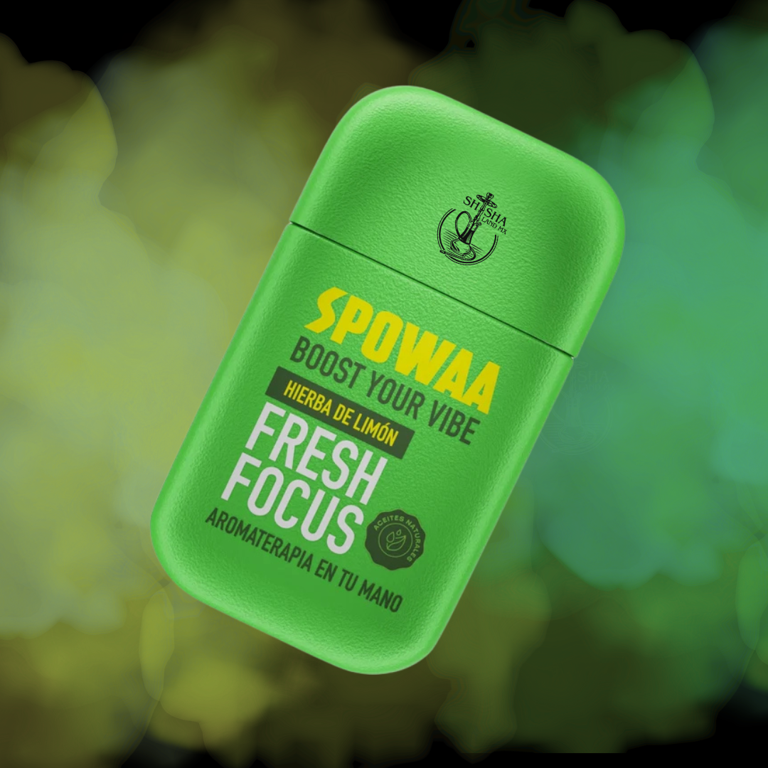 Inhalador nasal SPOWAA Hierba de Limón de doble boquilla portátil visto en ángulo