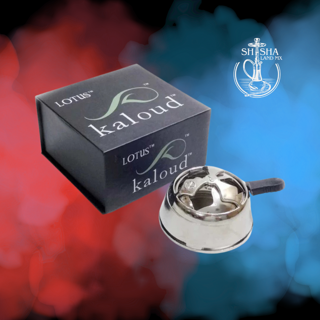 Gestor de calor Kaloud Lotus con cazoleta tabaquera para shisha, cachimba, hookah y narguile