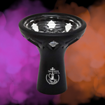Tabaquera y cazoleta Kaloud Samsaris Vitria II de vidrio templado y silicona para shisha, cachimba, hookah y narguile
