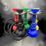 Kit de shisha mini de plástico portátil ideal para viajes y transporte ligero