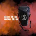 Mochila de transporte acolchada para shisha Aladin MVP 360, cachimba, hookah y narguile