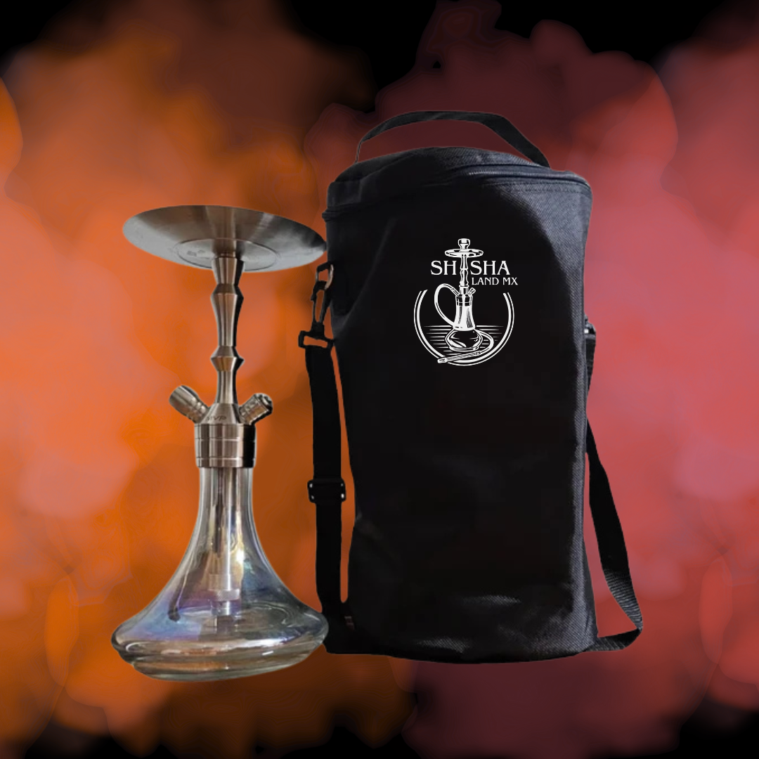 Mochila de transporte acolchada para shisha Aladin MVP 360, cachimba, hookah y narguile