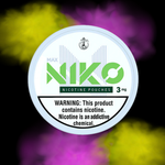 Lata de bolsitas de nicotina NIKO Pouches sabor Citrus cítrico 3 mg