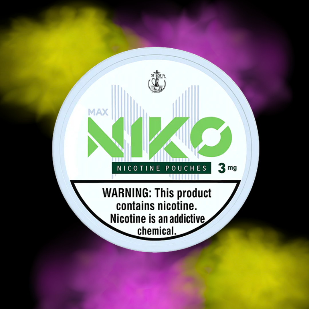 Lata de bolsitas de nicotina NIKO Pouches sabor Citrus cítrico 3 mg