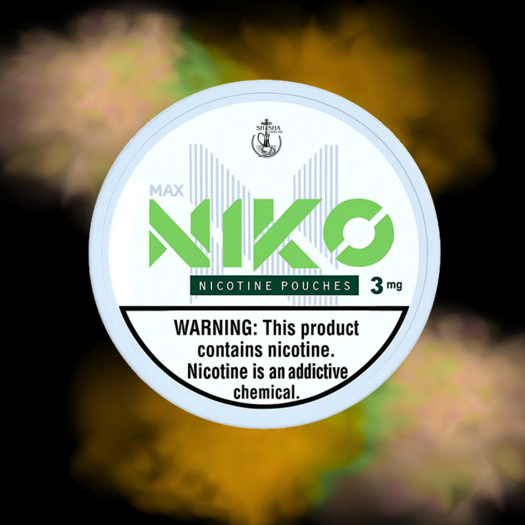 Lata de bolsitas de nicotina NIKO Pouches sabor Mango 3 mg