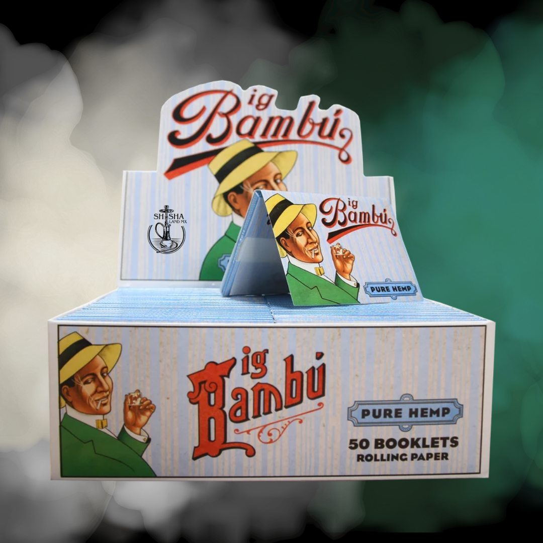 Papel BAMBU Classic para liar, paquete frontal de 33 piezas 