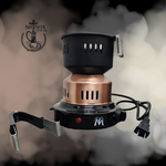 Parrilla eléctrica Maestro para encender carbón natural de coco para shisha, cachimba, hookah y narguile