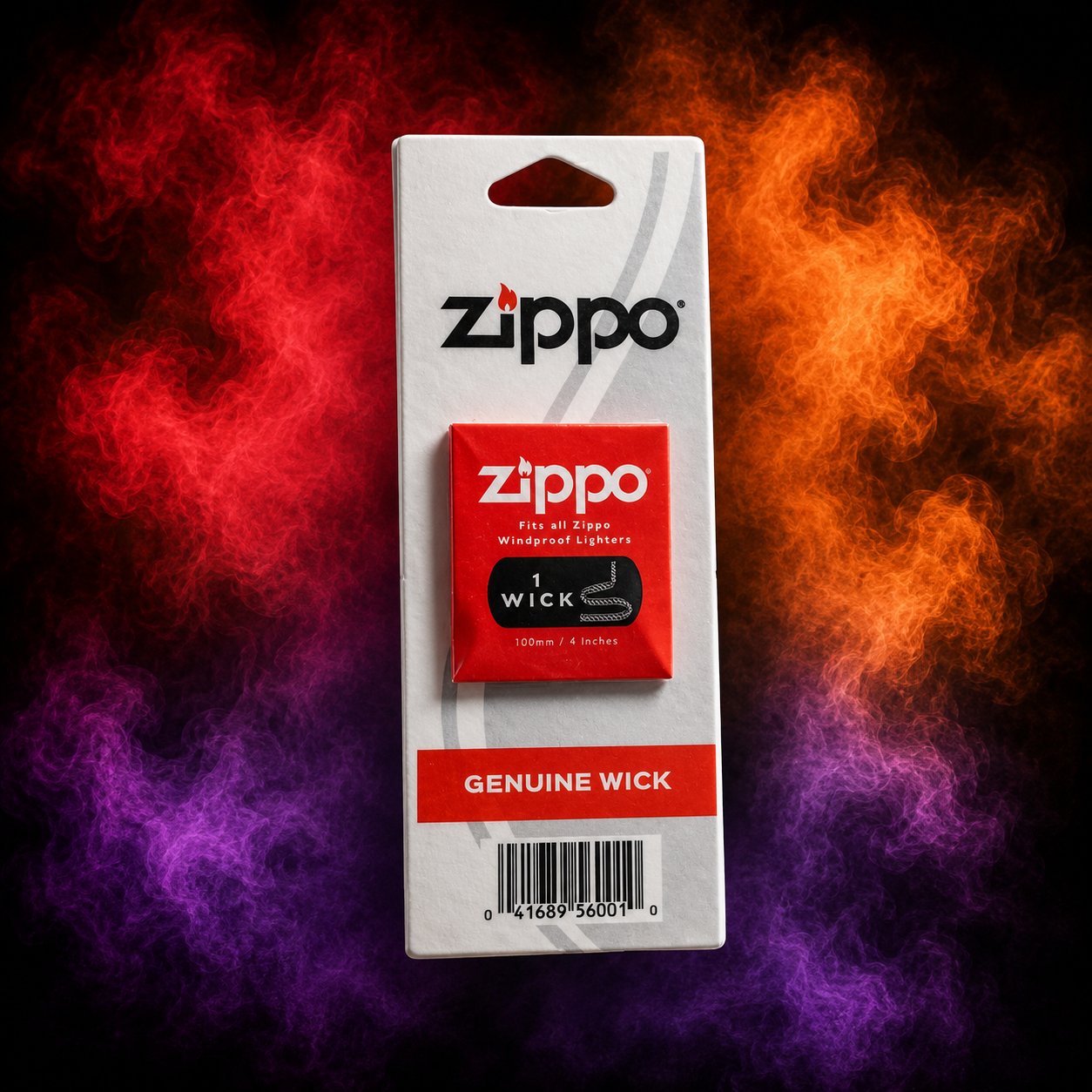 Repuesto de mecha original Zippo para encendedores de gasolina, chispa y mecha