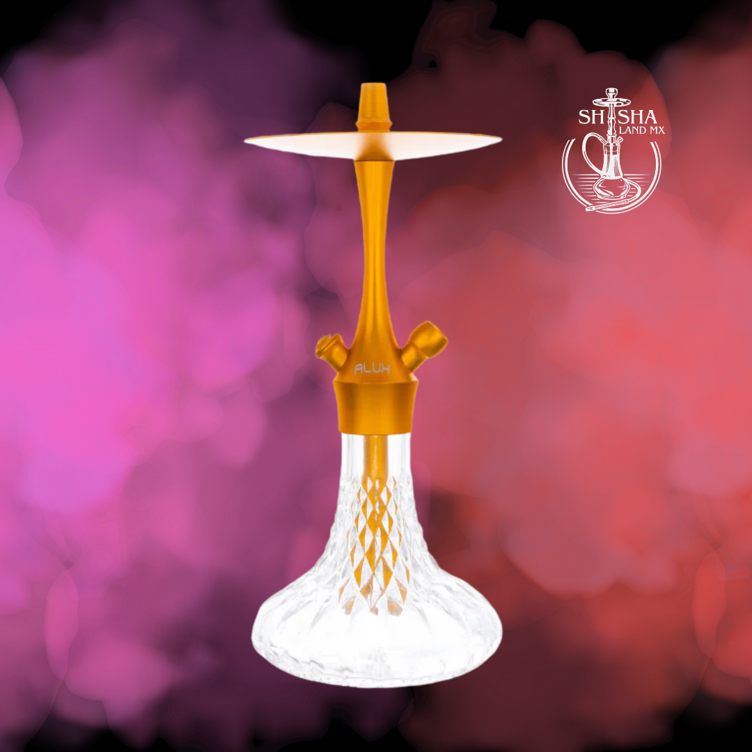 Shisha Aladin Alux 380 de aluminio en varios colores, cachimba, hookah y narguile
