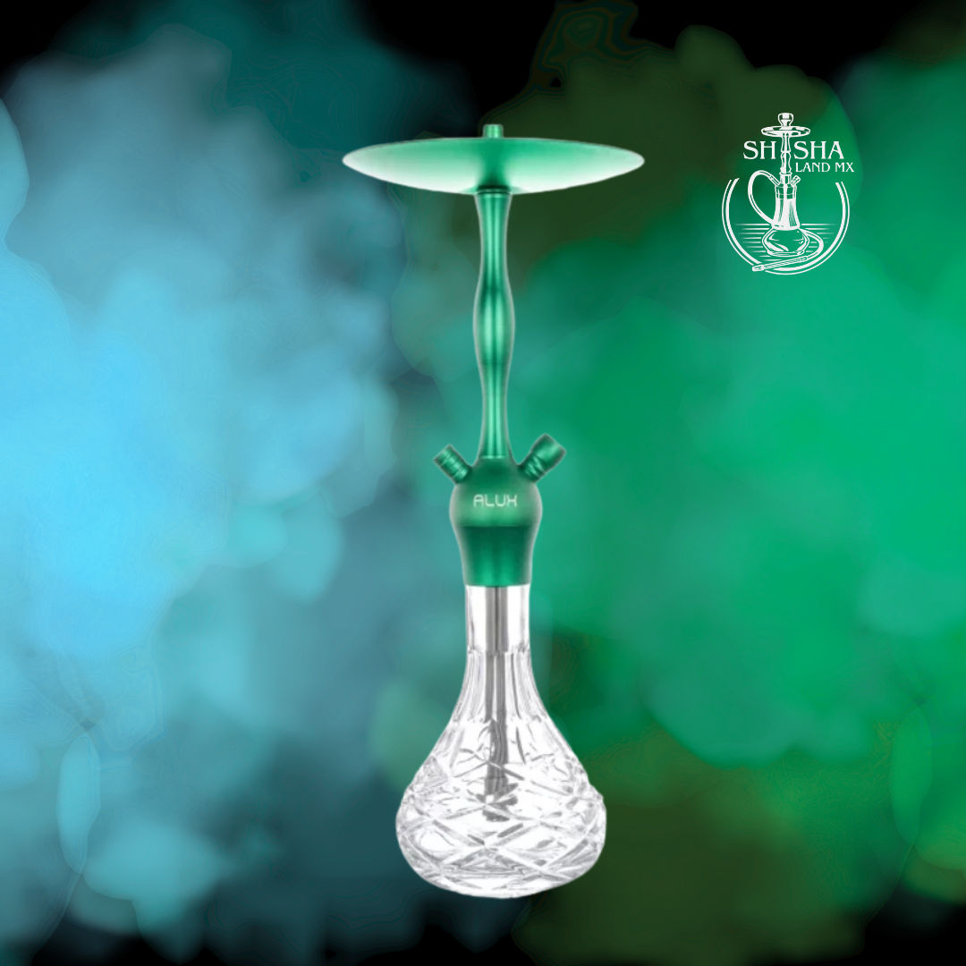 Shisha Aladin Alux Admiral de aluminio en varios colores, cachimba, hookah y narguile