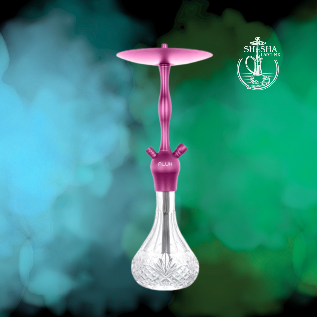 Shisha Aladin Alux Admiral de aluminio en varios colores, cachimba, hookah y narguile