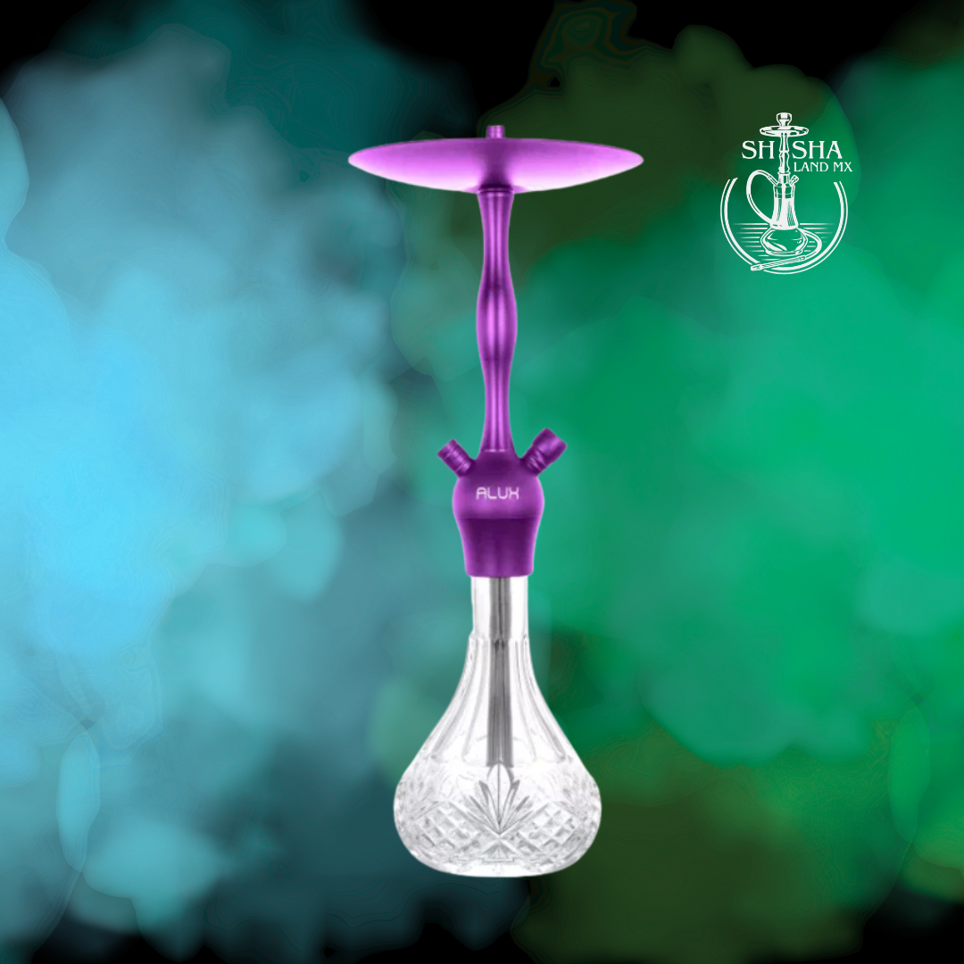 Shisha Aladin Alux Admiral de aluminio en varios colores, cachimba, hookah y narguile