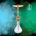 Shisha Aladin Alux Admiral de aluminio en varios colores, cachimba, hookah y narguile