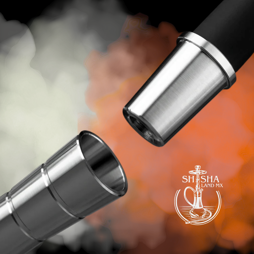Shisha Aladin Epox 360 de resina y acero inoxidable, cachimba, hookah y narguile