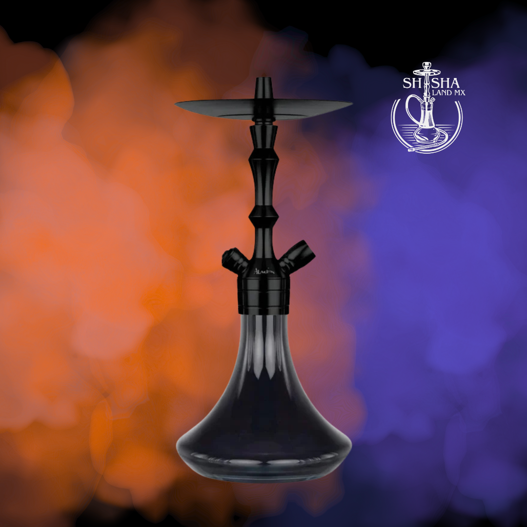 Shisha Aladin MVP 360 de acero inoxidable, cachimba, hookah y narguile