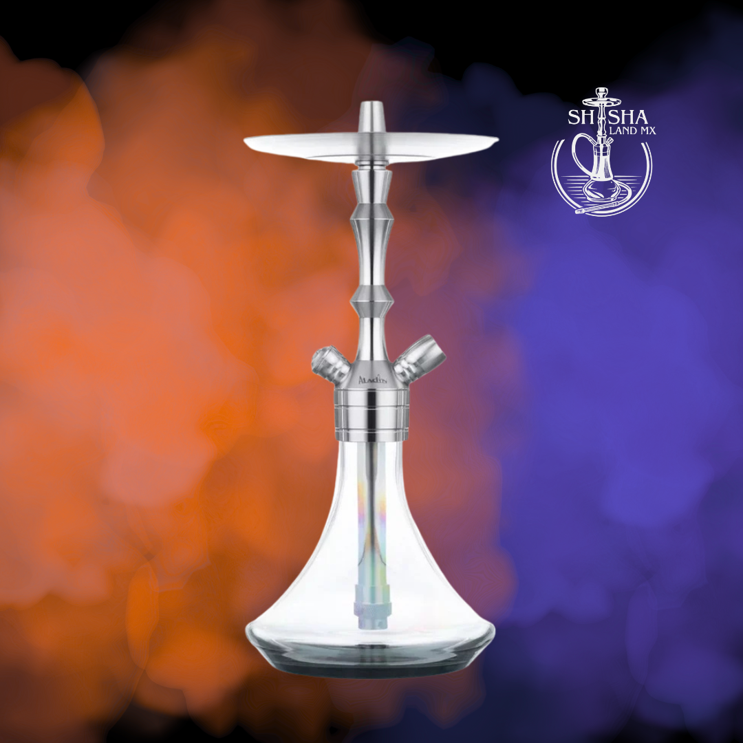 Shisha Aladin MVP 360 de acero inoxidable, cachimba, hookah y narguile