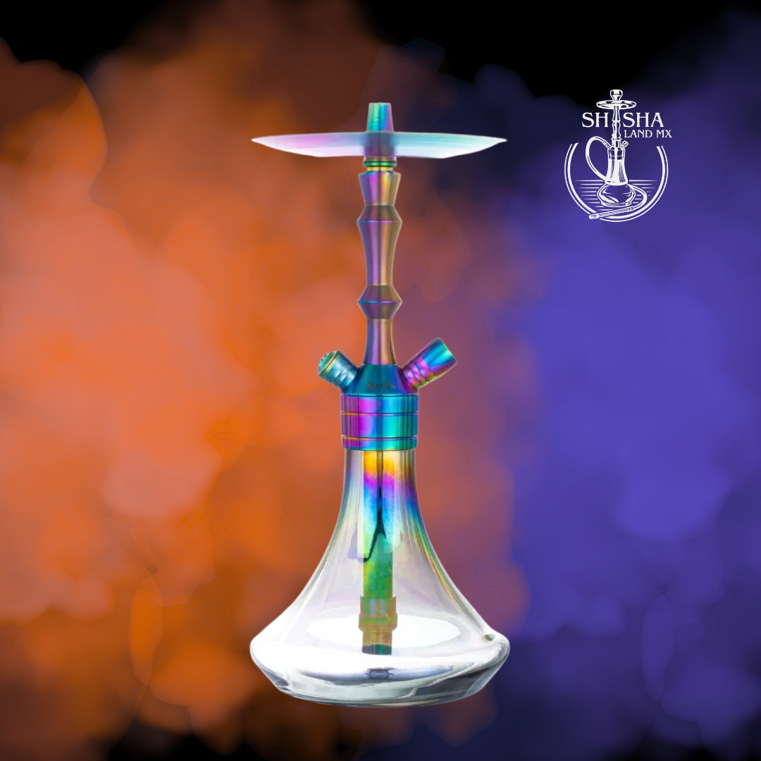 Shisha Aladin MVP 360 de acero inoxidable, cachimba, hookah y narguile