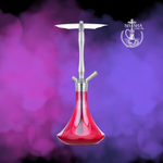 Shisha Aladin MVP 460 de acero inoxidable V2A, cachimba, hookah y narguile-rojo