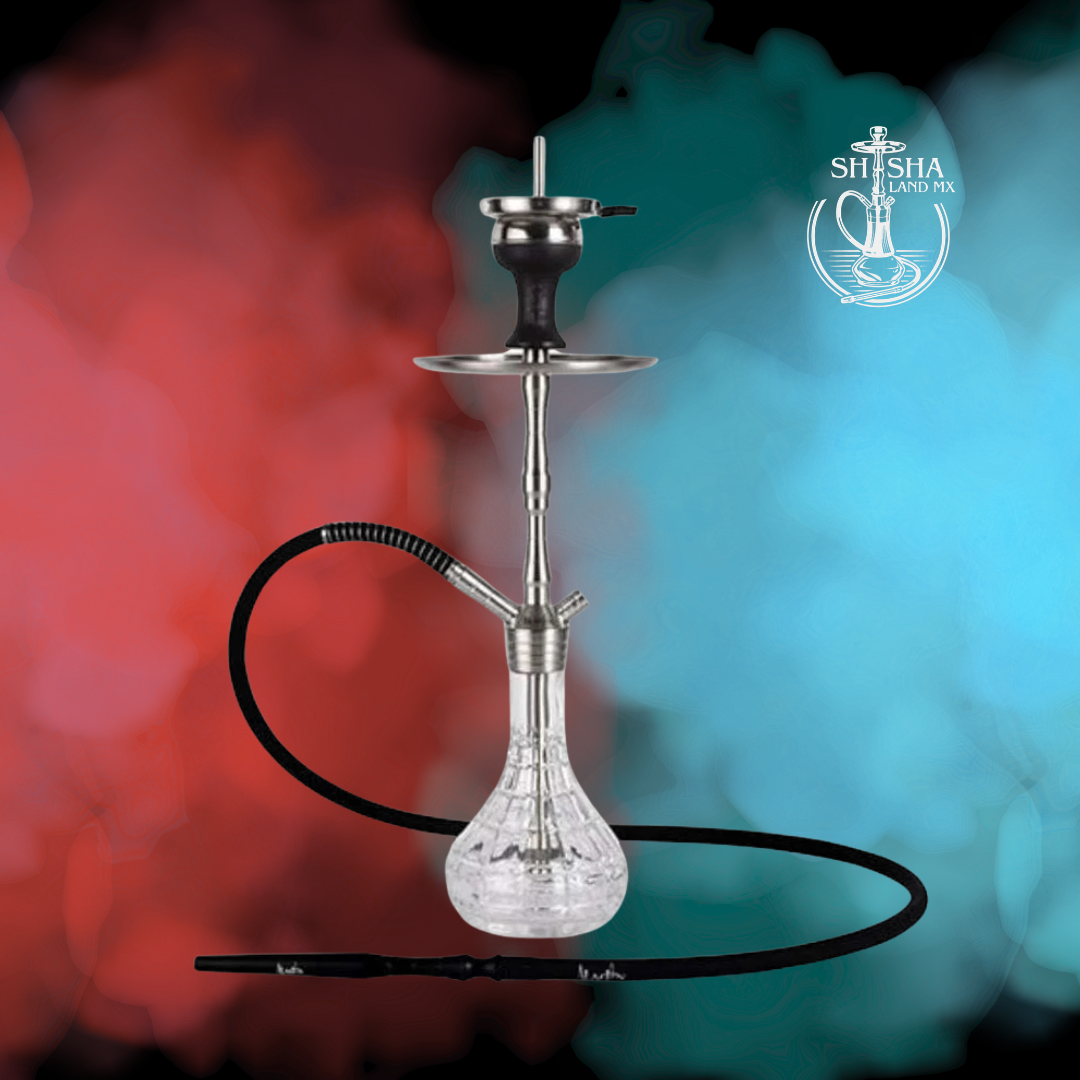 Shisha Aladin MVP 470 Cube de acero inoxidable V2A, cachimba, hookah y narguile
